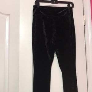 Velvet leggings